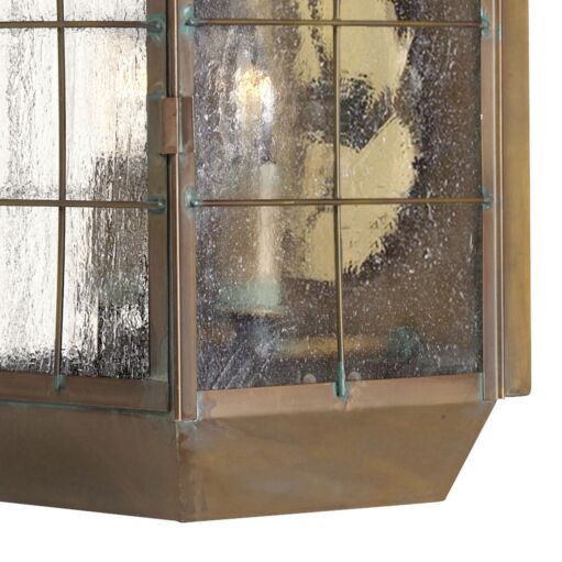 Nantucket 2374AS - Large Wall Mount Lantern - Bronze