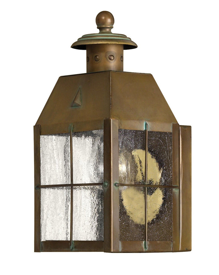 Nantucket 2376AS - Small Wall Mount Lantern - Bronze