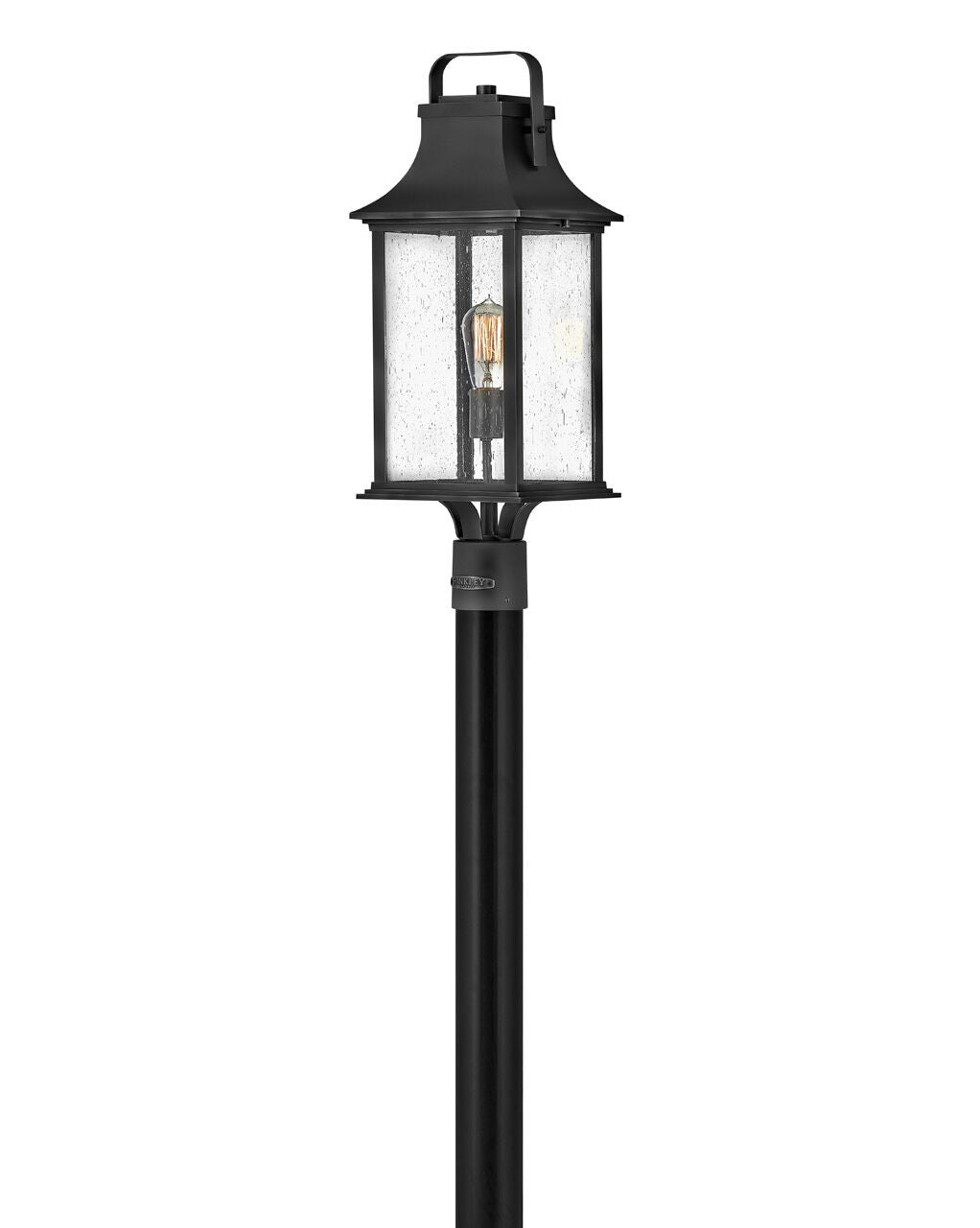 Grant 2391TK - Medium Post Mount Lantern - Black