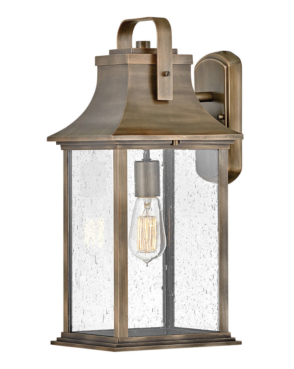 Grant 2395BU - Large Wall Mount Lantern - Bronze