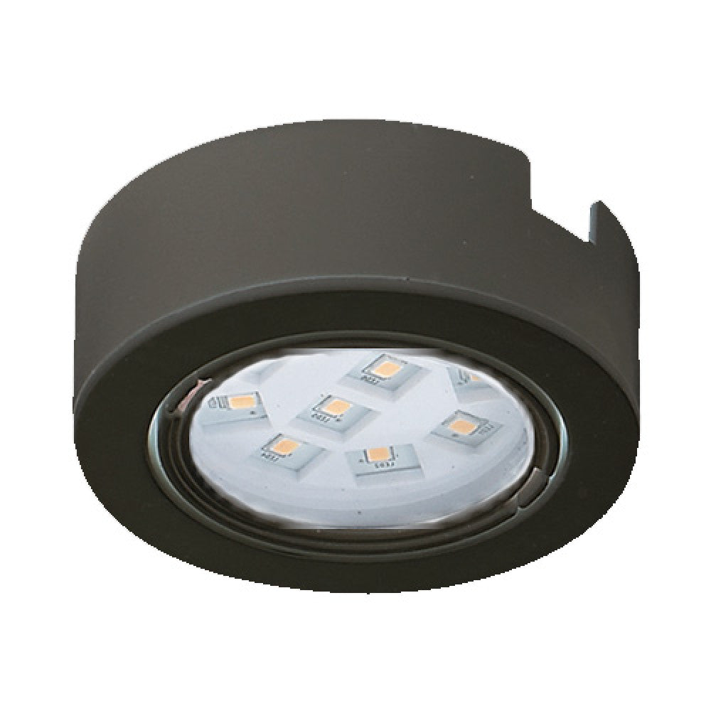 Richee Lighting - Puck Light, 4W, 6000K - Black