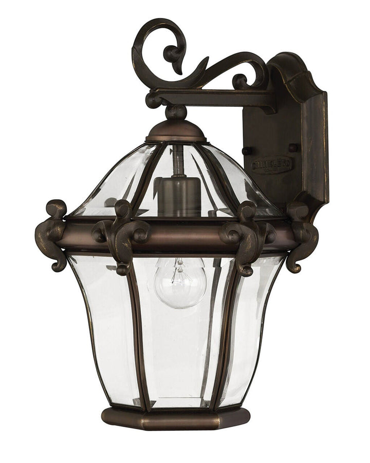 San Clemente 2440CB - Small Wall Mount Lantern - Copper