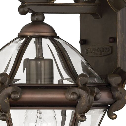 San Clemente 2440CB - Small Wall Mount Lantern - Copper