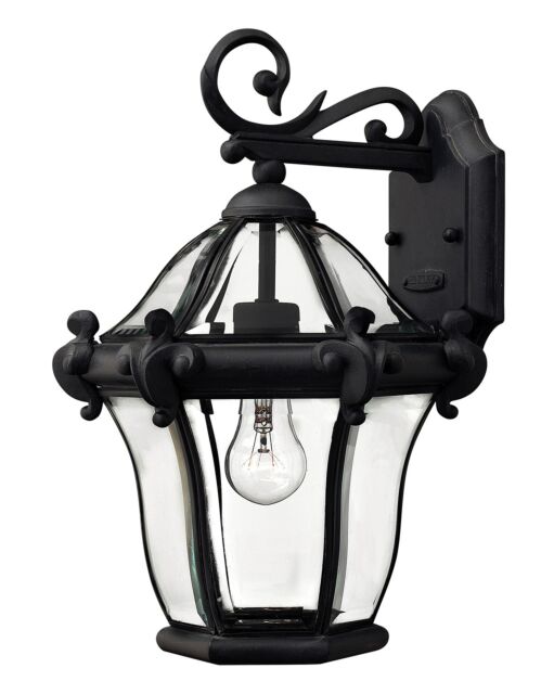 San Clemente 2440MB - Small Wall Mount Lantern - Black