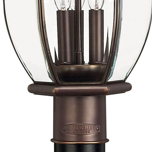 San Clemente 2441CB - Large Post Top or Pier Mount Lantern - Bronze