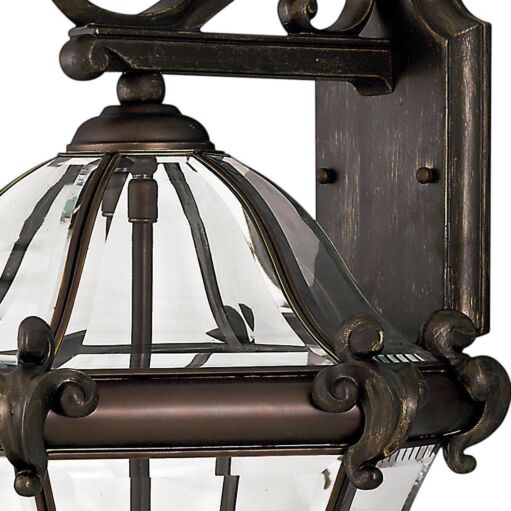 San Clemente 2445CB - Large Wall Mount Lantern - Copper