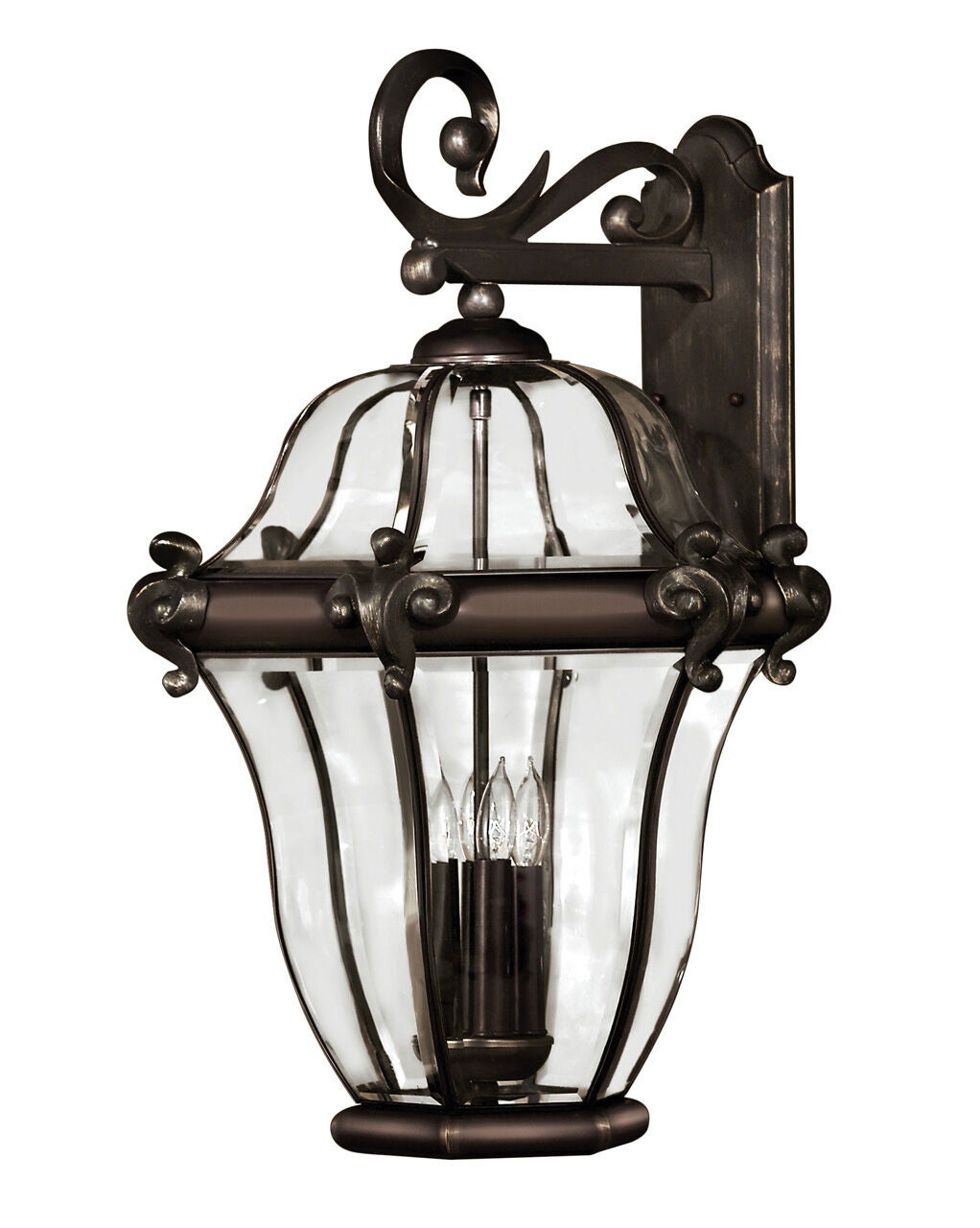 San Clemente 2446CB Extra Large Wall Mount Lantern - Bronze