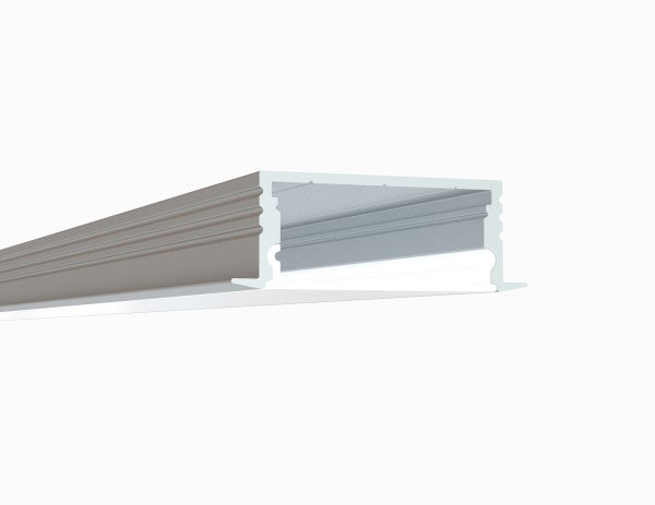 LED Channel - 1932ASL - Recessed, 8 ft - Silver