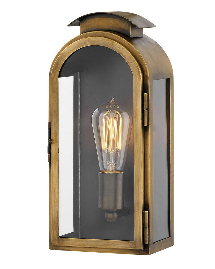 Rowley 2520LS - Small Wall Mount Lantern - Bronze