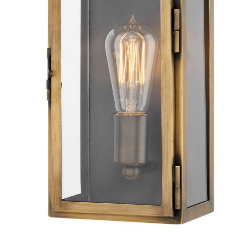 Rowley 2520LS - Small Wall Mount Lantern - Bronze