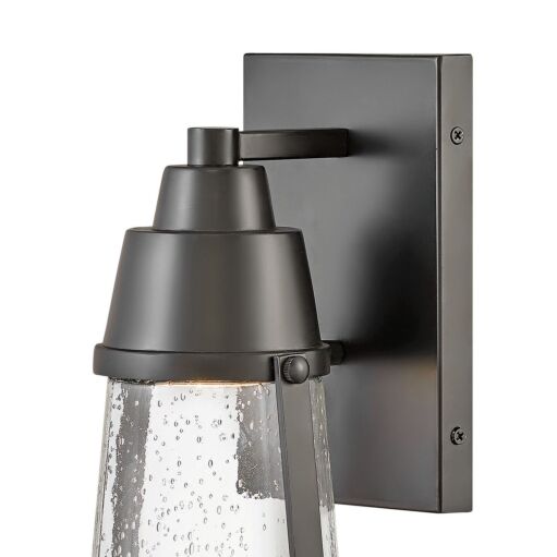 Miles 2550BK - Small Wall Mount Lantern - Black