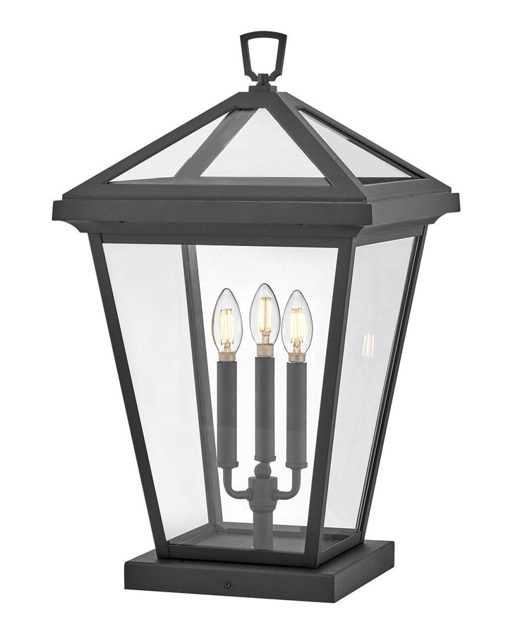 Alford Place 2557MB - Large Pier Mount Lantern - Black