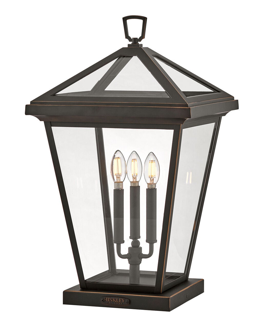 Alford Place 2557OZ - Large Pier Mount Lantern - Oil Rubbed Bronze