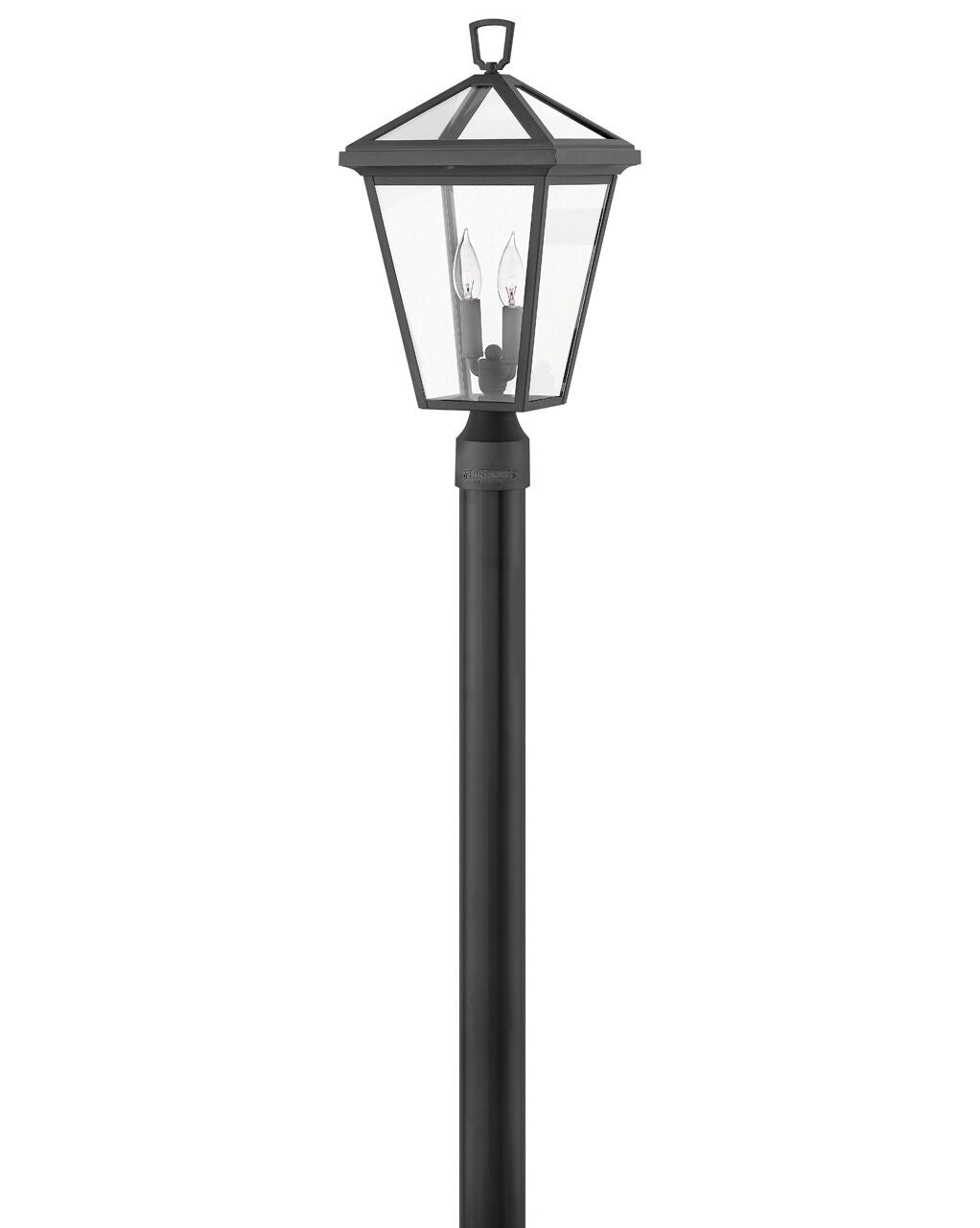 Alford Place 2561MB-LL - Medium Post or Pier Mount Lantern - Black