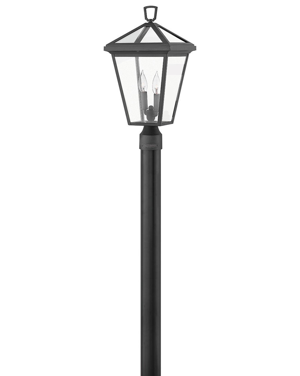 Alford Place 2561MB-LV - Medium Post Top or Pier Mount Lantern 12v - Black