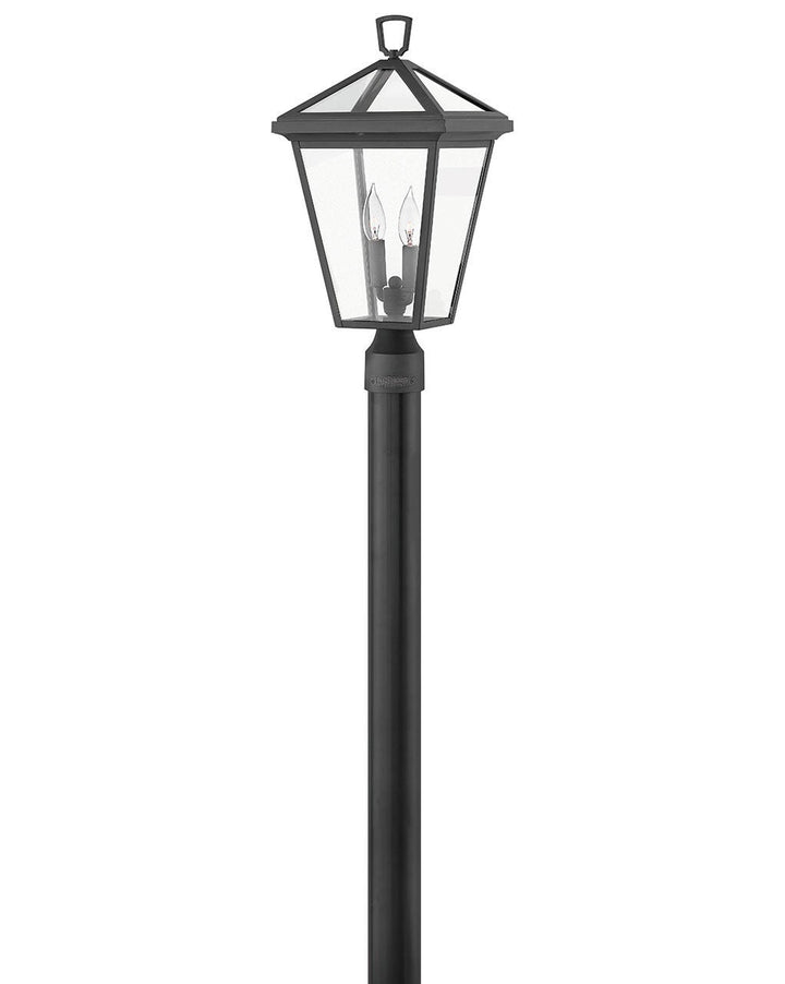 Alford Place 2561MB-LV - Medium Post Top or Pier Mount Lantern 12v - Black