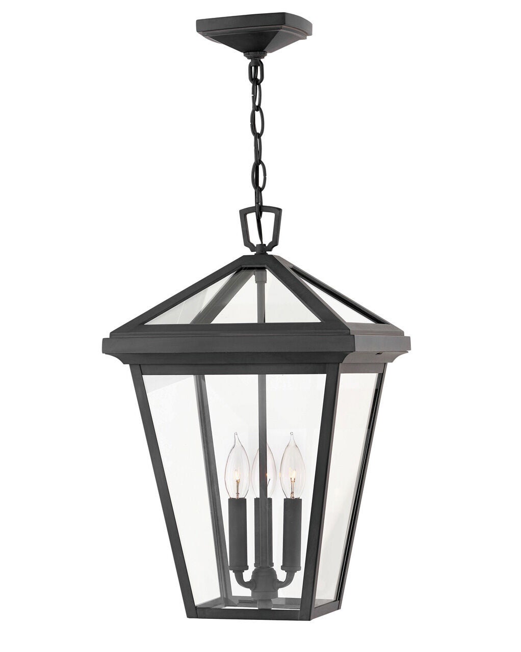 Alford Place 2562MB-LL - Large Hanging Lantern - Black