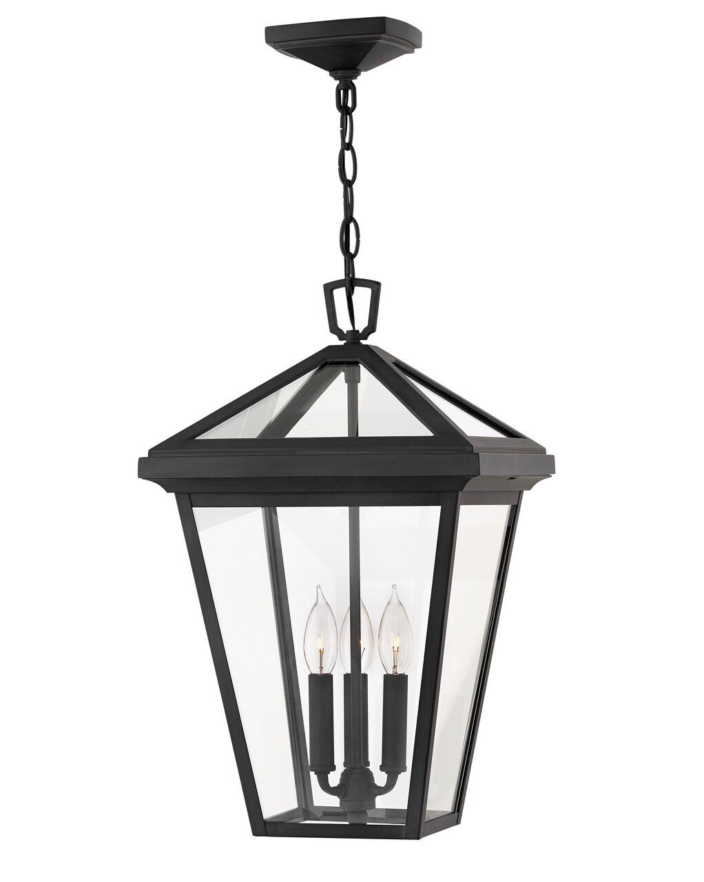 Alford Place 2562MB - Large Hanging Lantern - Black