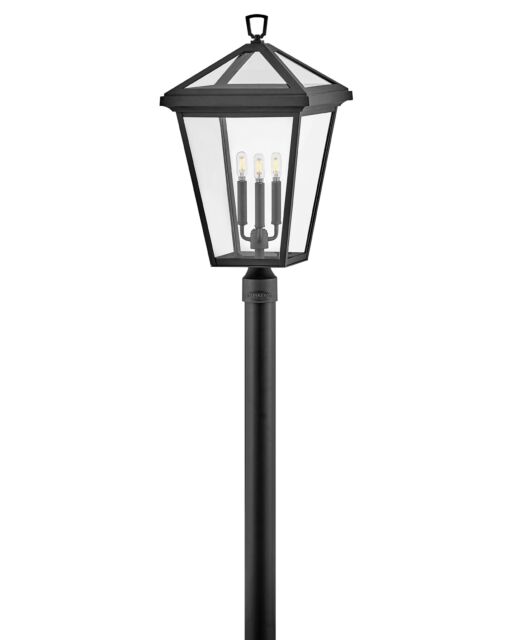 Alford Place 2563MB - Large Post Top or Pier Mount Lantern -  Black