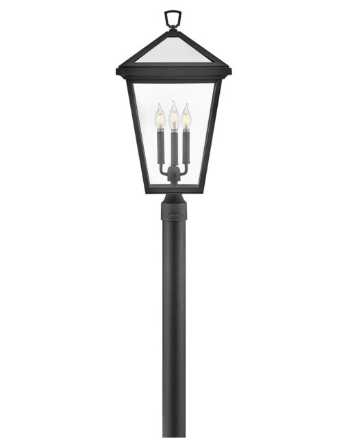 Alford Place 2563MB - Large Post Top or Pier Mount Lantern -  Black