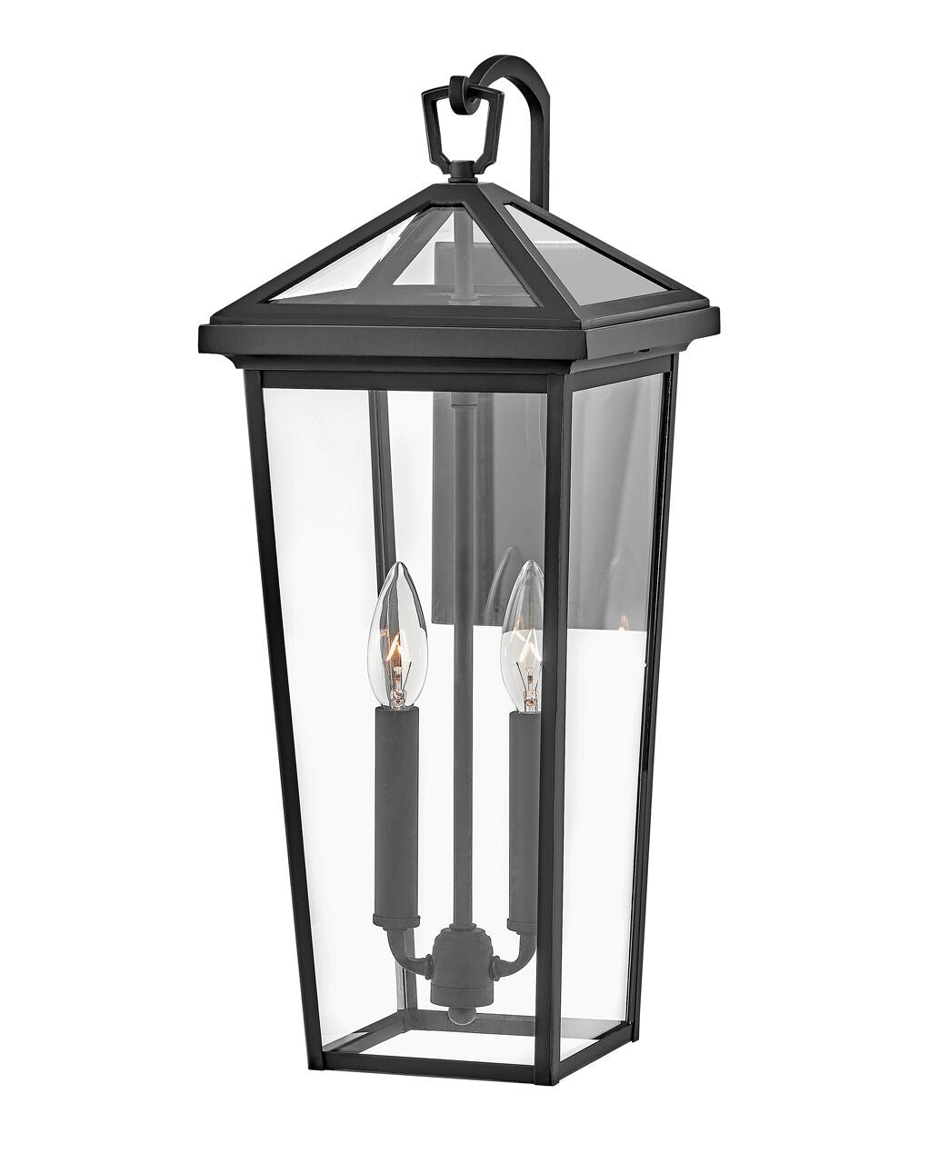 Alford Place 25655MB - Medium Tall Wall Mount Lantern - Black