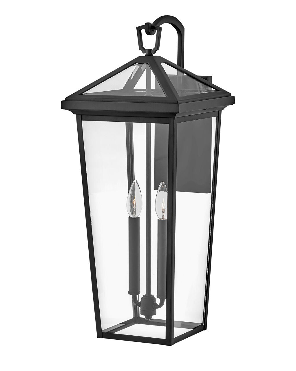 Alford Place 25658MB-LL Large Tall Wall Mount Lantern - Black