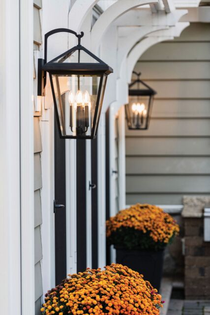 Alford Place 2568MB - Extra Large Wall Mount Lantern - Black