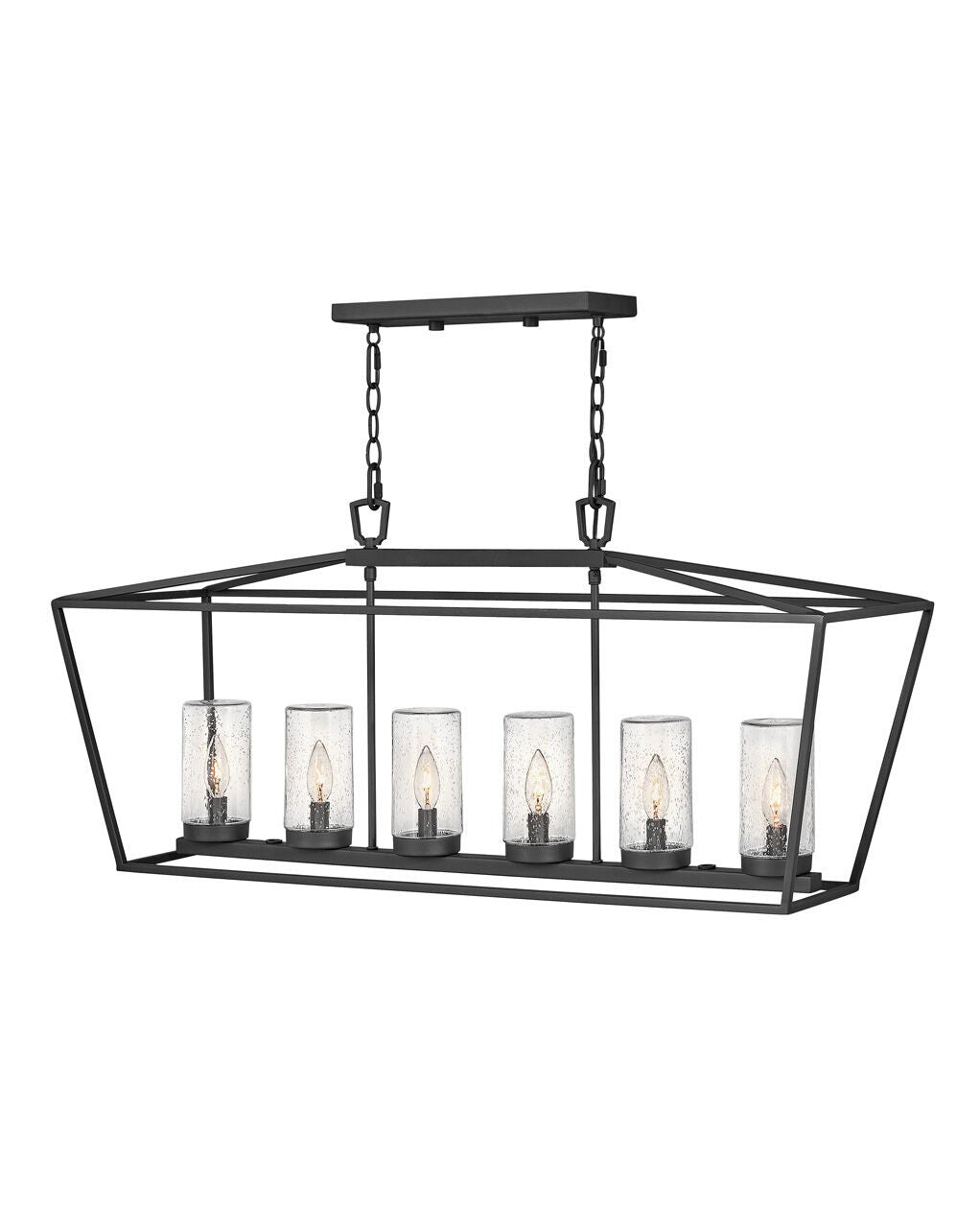 Alford Place 2569MB-LL - Medium Six Light Linear - Black