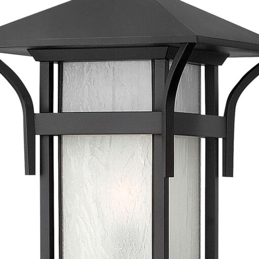 Harbor 2571SK - Large Post Top or Pier Mount Lantern - Black