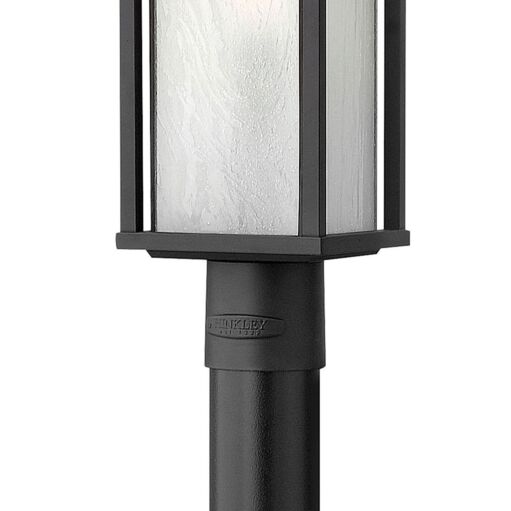 Harbor 2571SK - Large Post Top or Pier Mount Lantern - Black