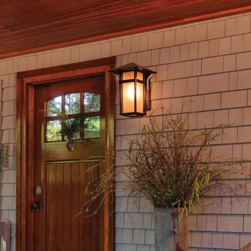 Harbor 2575AR - Large Outdoor Wall Mount Lantern - Bronze