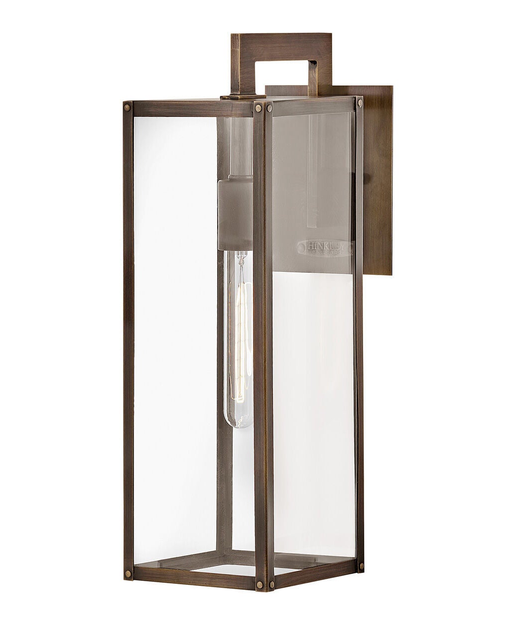 Max 2594BU-LL - Medium Wall Mount Lantern - Bronze