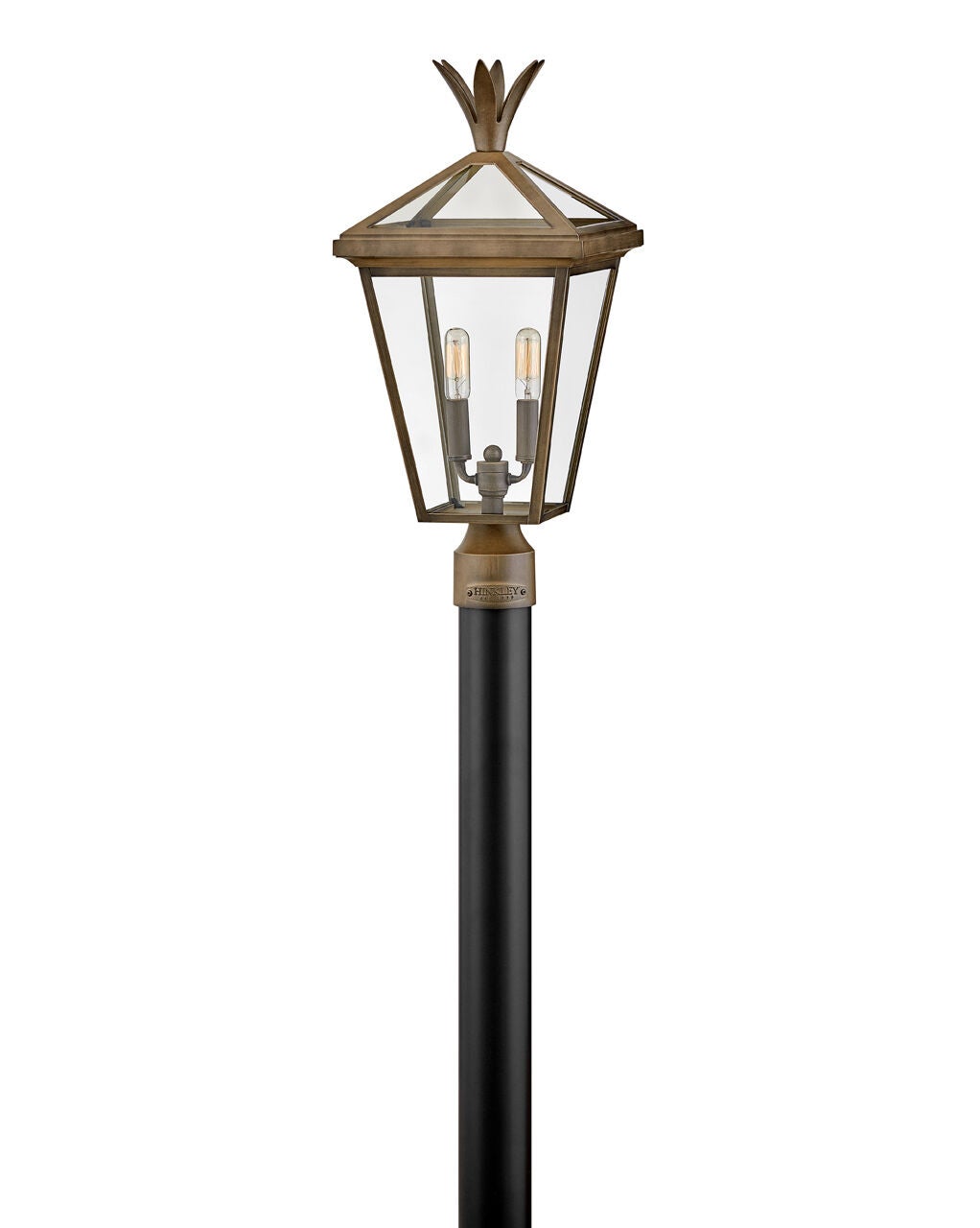 Palma 26091BU - Large Post Top or Pier Mount Lantern - Bronze