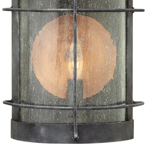 Newport 2620DZ - Small Wall Mount Lantern - Grey