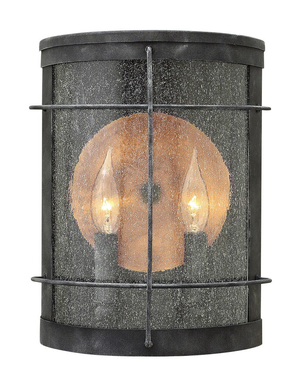 Newport 2624DZ - Medium Wall Mount Lantern - Grey