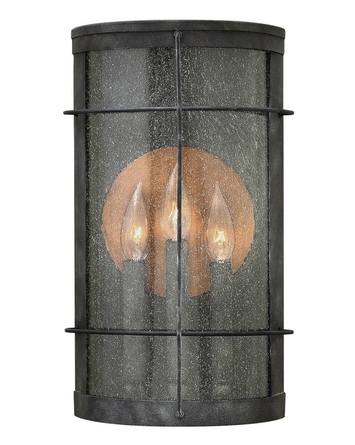 Newport 2625DZ - Large Wall Mount Lantern - Grey