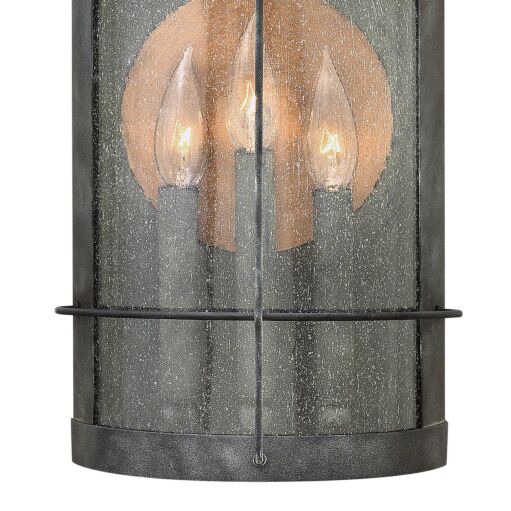 Newport 2625DZ - Large Wall Mount Lantern - Grey