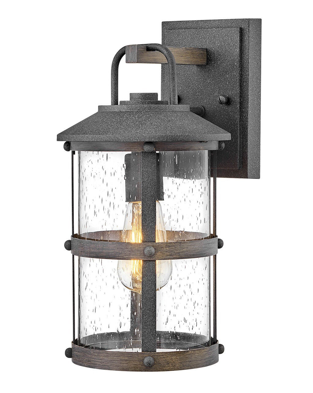 Lakehouse 2680DZ-LL - Medium Wall Mount Lantern - Grey