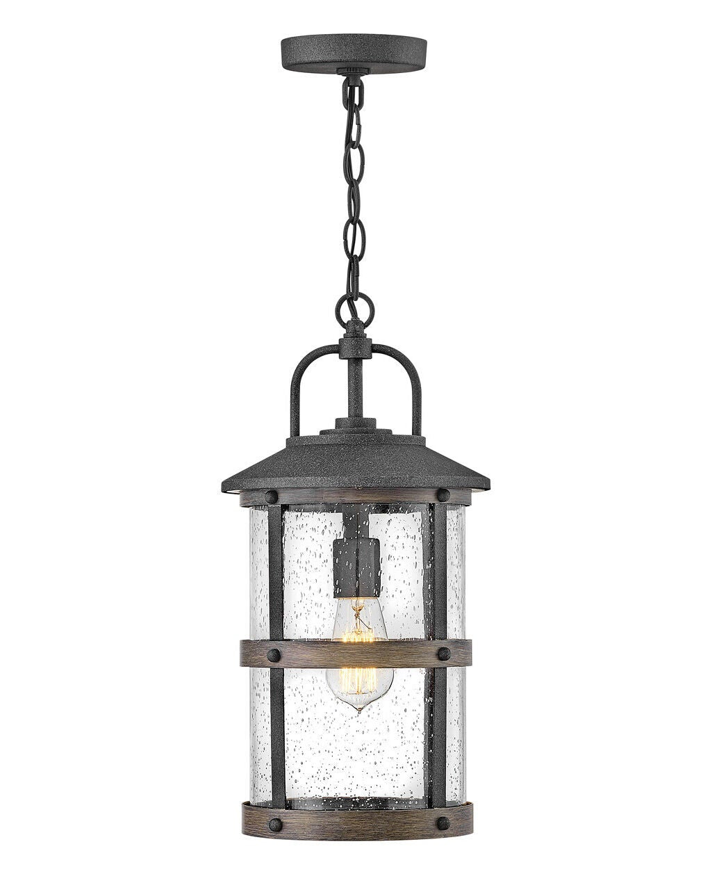 Lakehouse 2682DZ-LL - Medium Hanging Lantern - Grey