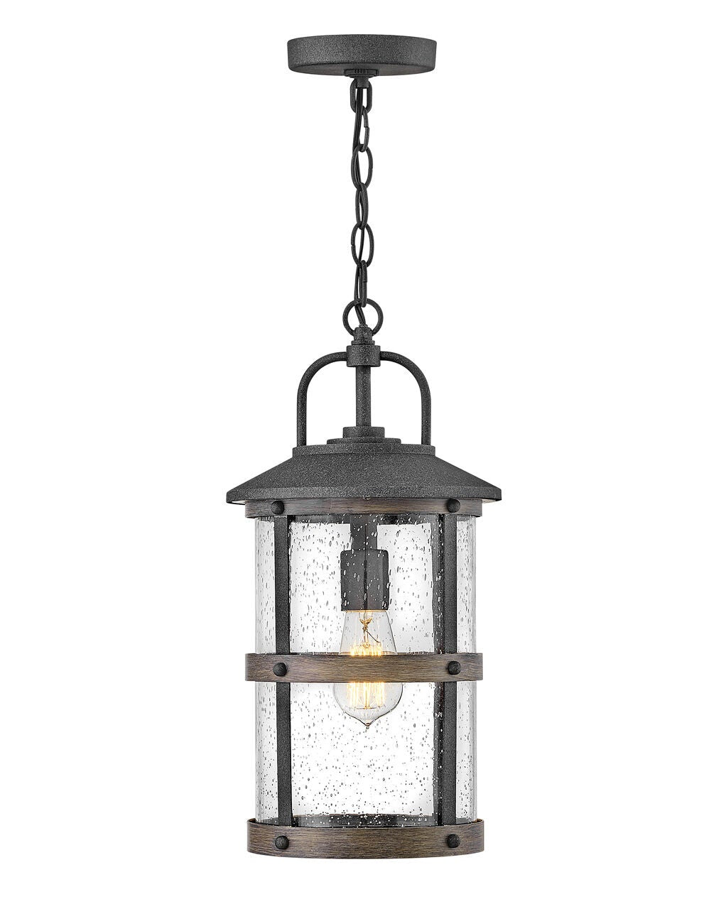 Lakehouse 2682DZ-LV - Medium Hanging Lantern 12v - Grey