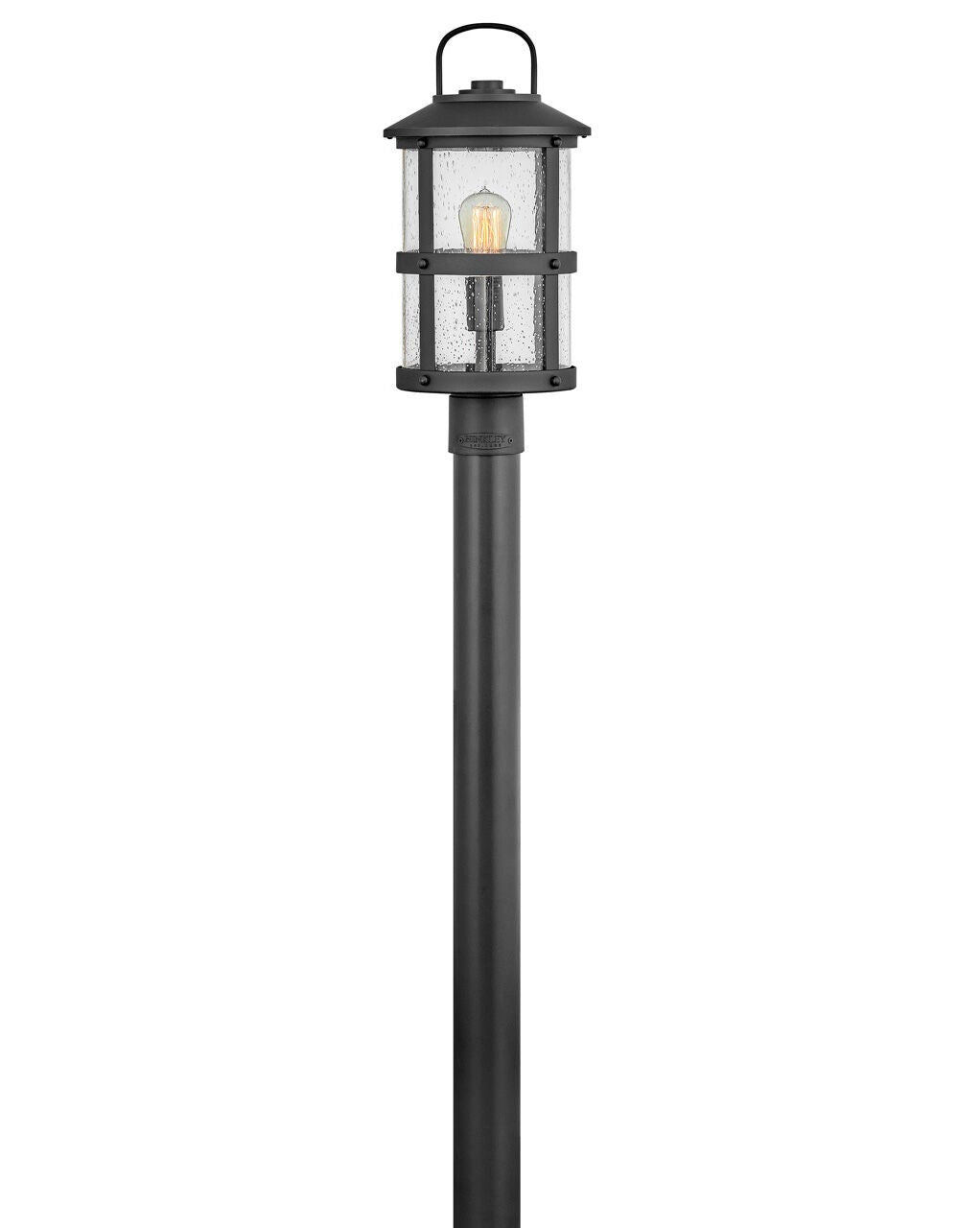 Lakehouse 2687BK-LL - Medium Post Top or Pier Mount Lantern - Black