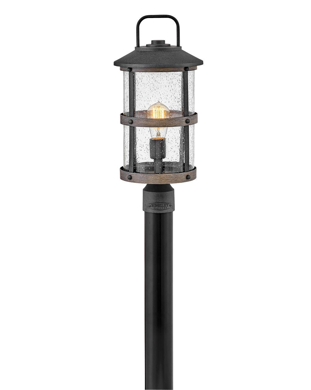 Lakehouse 2687DZ-LL - Medium Post Top or Pier Mount Lantern - Grey