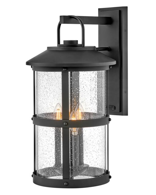 Lakehouse 2688BK - Large Wall Mount Lantern - Black