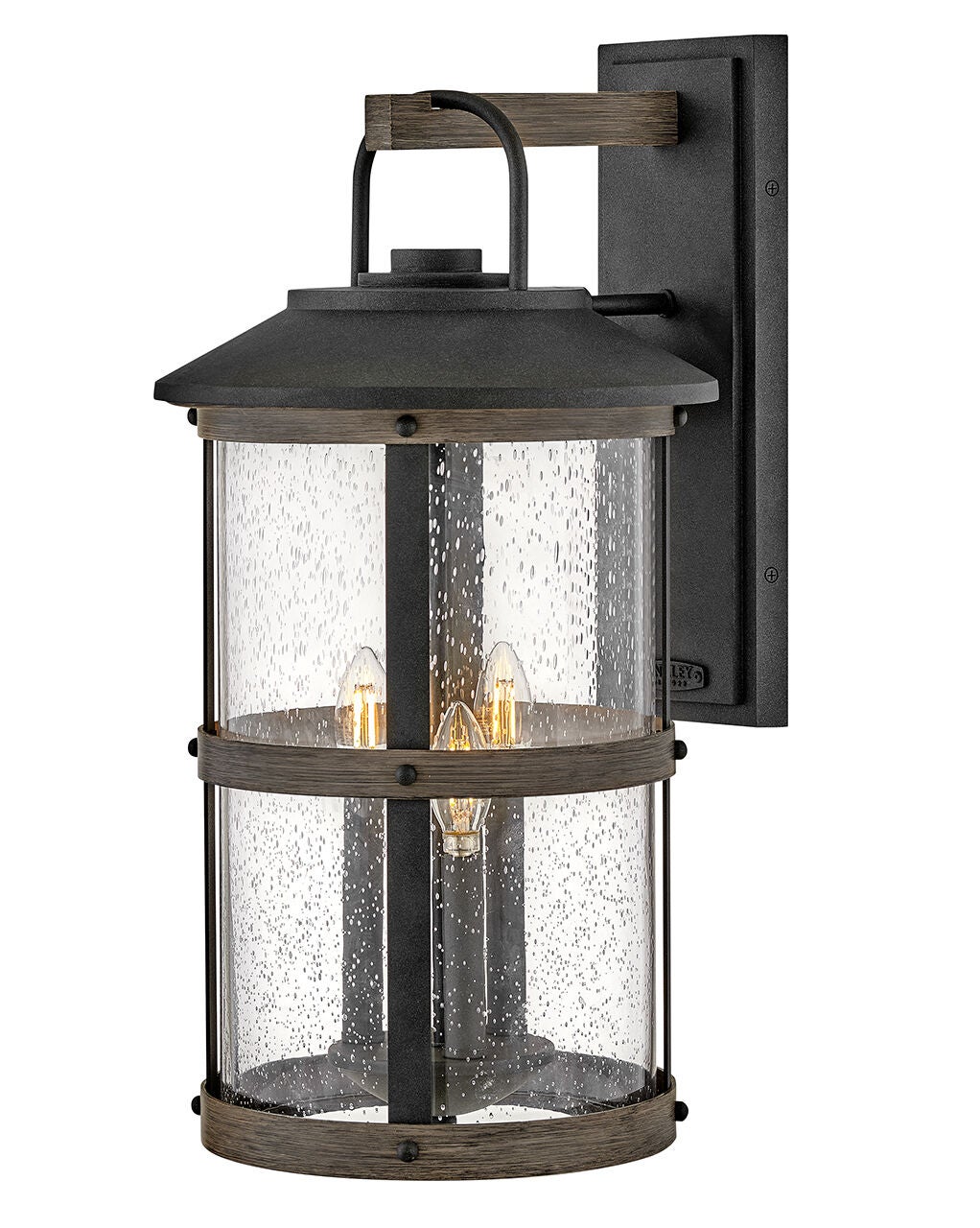 Lakehouse 2688DZ - Large Wall Mount Lantern - Grery