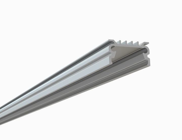 LED Channel - 967ASL - Low Profile Slimline Surface, 10 ft - Silver