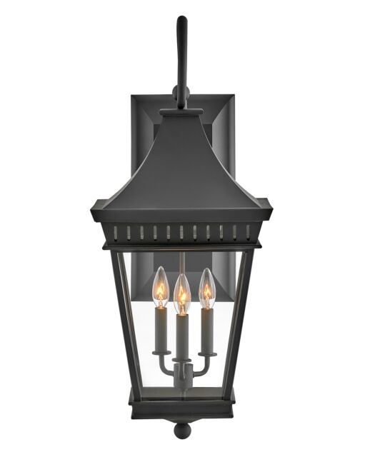 Chapel Hill 27094MB - Large Wall Mount Lantern - Black