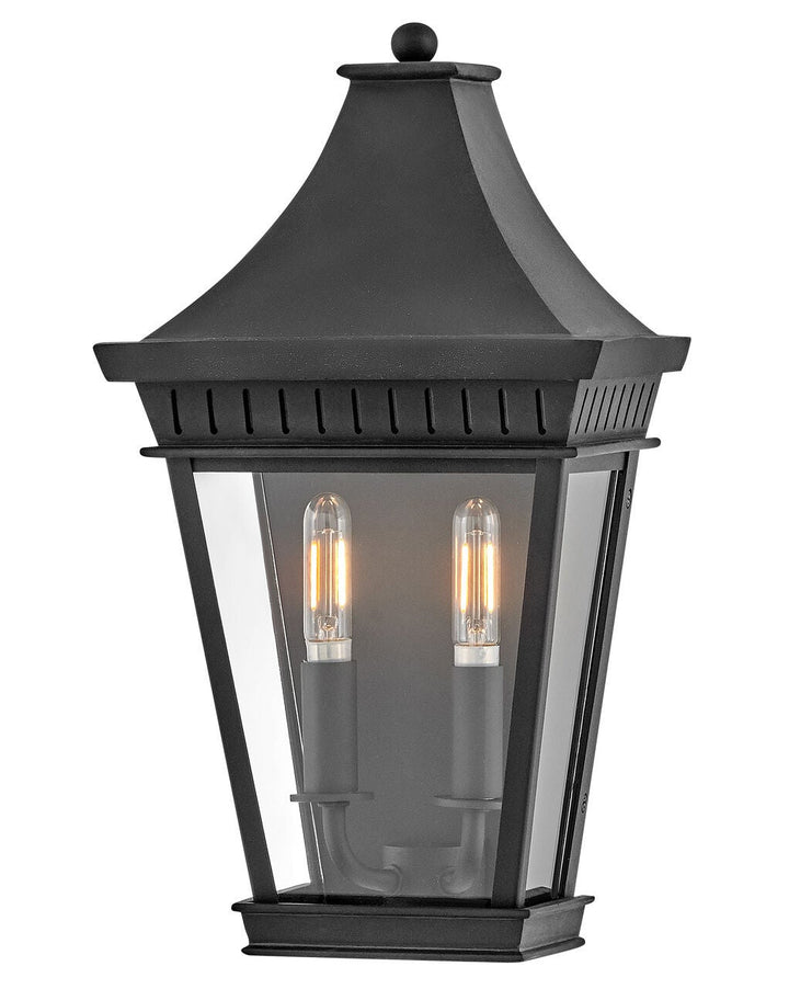 Chapel Hill 27096MB - Medium Wall Mount Lantern - Black