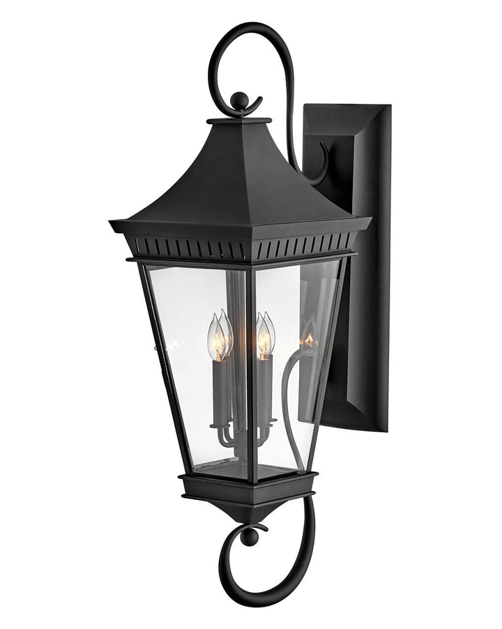 Chapel Hill 27098MB - Extra Large Wall Mount Lantern - Black