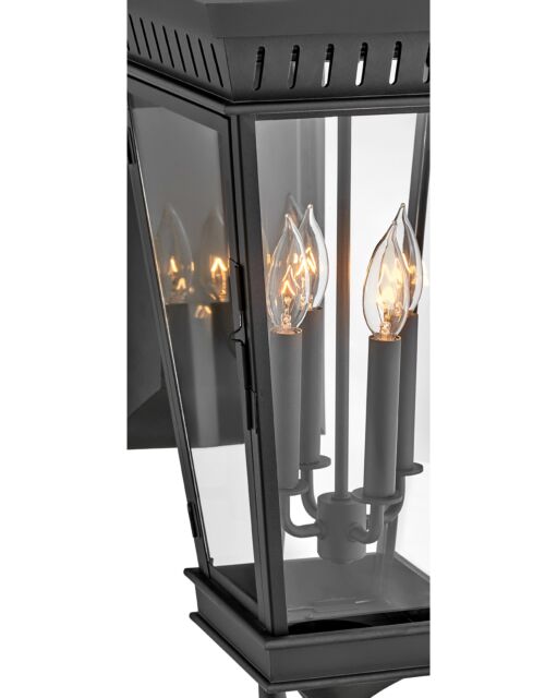 Chapel Hill 27098MB - Extra Large Wall Mount Lantern - Black