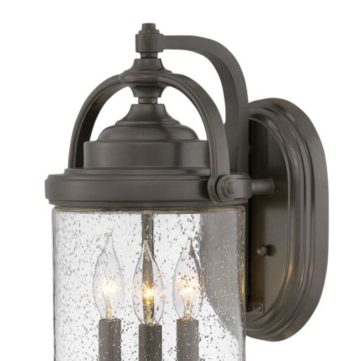 Willoughby 2755OZ - Large Wall Mount Lantern - Oil Rubbed Bronze